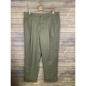 Van Heusen NWT Mens 38/32 Dress Pants Slacks Cuffed Stain Shield Microfiber